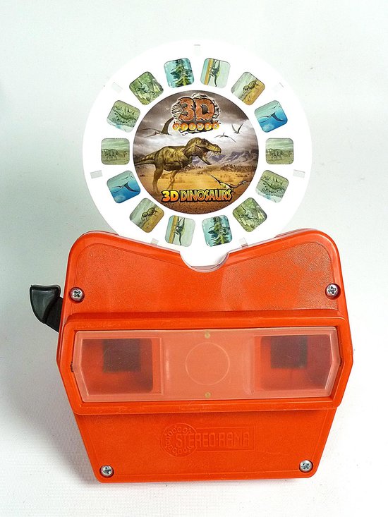 Viewmaster Viewer Met Dinosaurus 3d Schijf Bestel Nu