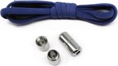 lacets - (bleu marine) - sans cravate - lacets élastiques - sans cravate - lacets - lacets de sport - ronds - lacets - lacets pour enfants