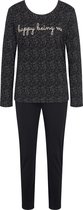 Triumph Sets PK 02 LSL X Vrouwen Pyjamaset - BLACK - Maat 48