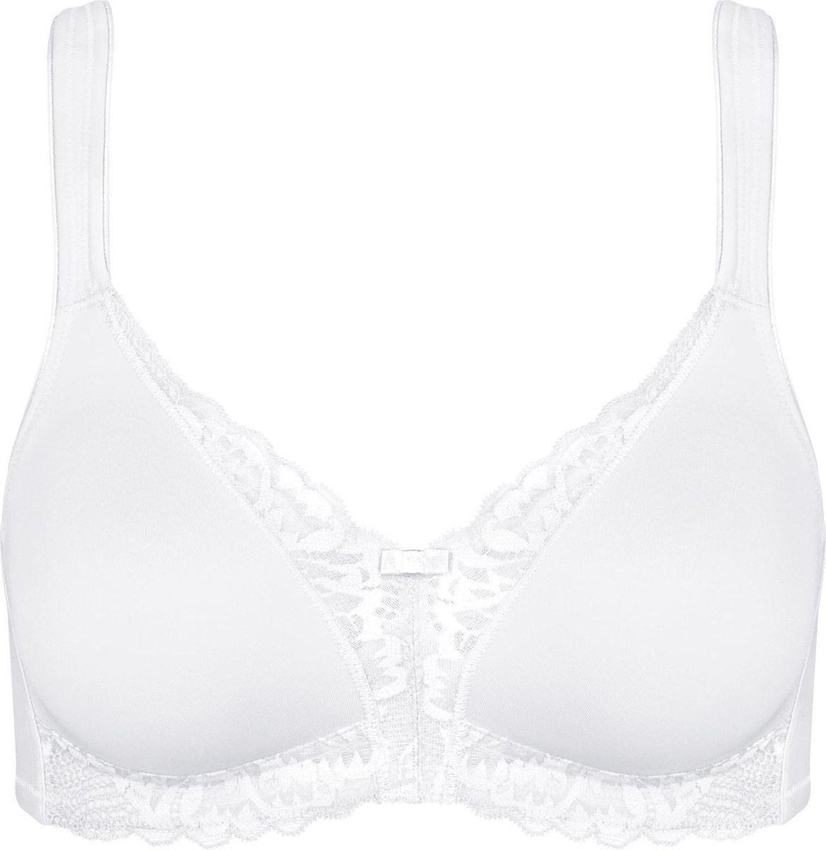 Triumph Modern Lace+Cotton W Vrouwen Beha - WHITE - Maat D75