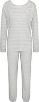 Triumph Sets PK LSL 10 X Vrouwen Pyjamaset - MEDIUM GREY MELANGE - Maat 36