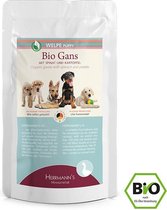 Herrmann's Bio Puppy Natvoer - Gans met Spinazie - 150 g