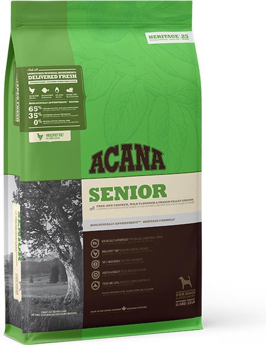 Acana HERITAGE Senior Dog 11.4 kg. | 11.4 kilogram