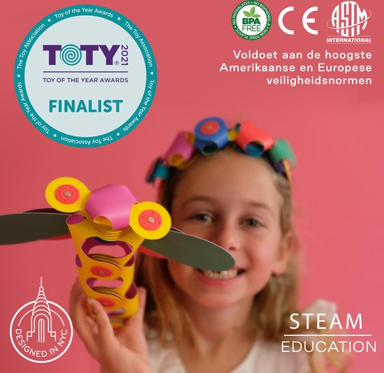 Clixo Rood/ Blauw 18-delig - flexibel magnetisch speelgoed