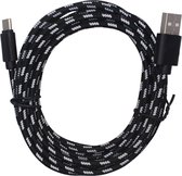Xbox Series Controller Oplaadkabel - Series X & S - USB Type-C®4 - 3 Meter Zwart met Wit 3M