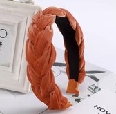 Diadeem Haarband-Boog Haarband-Hoofdband-Haaraccessoire-Outdoor Haaraccessoire-Dames Hoofdband-Kleur: Oranje