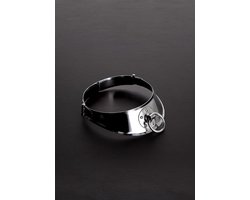 Locking Men's Collar with Ring (13.5")