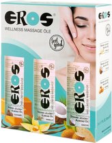 EROS | Eros Wellness Massage Oils Pack Caramel + Vanilla + Coconut 50 Ml