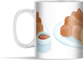 Mok - mozzarella stokjes - 350 ml - Beker