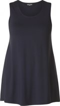 BASE LEVEL CURVY Abbigail Top - Dark Blue - maat 1(48)