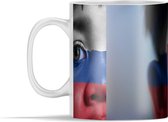 Mok - Vlag van Slowakije - 350 ml - Beker
