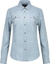 L&S Denim Shirt LS for her