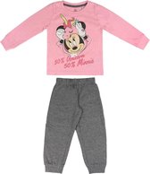Disney - Minnie Mouse - Pyjama - Unicorn - Roze / Grijs