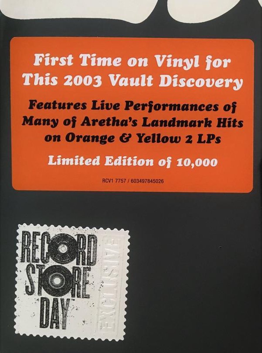 洋楽 Aretha Franklin Live in Philly, 1972 Don't Play That Song