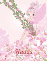 Hadas- Hadas libro para colorear 1