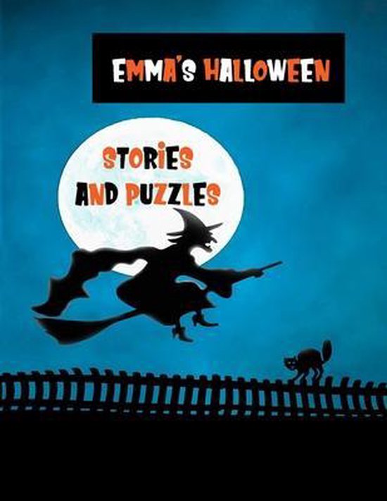 Emma's Halloween Stories and Puzzles - cover
