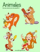 Animales libro para colorear para ninos pequenos 2