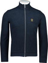 Belstaff Trui Blauw Normaal - Maat XXL - Heren - Herfst/Winter Collectie - Katoen