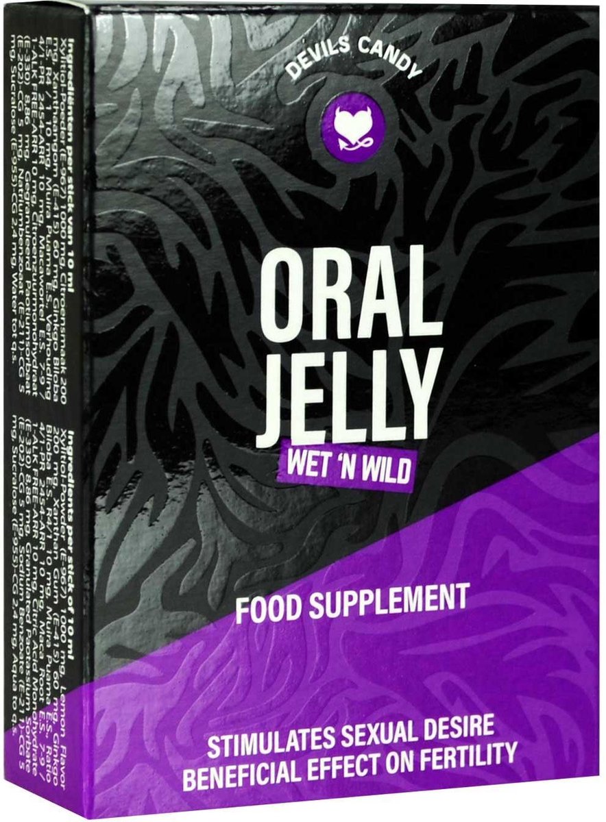 Goedkoopste Devils Candy - Oral Jelly - Lustopwekker - 5 sachets