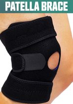 AVE Patella Kniebrace - Elastisch Verstelbaar Kniebandage - Versteviging Knie Brace - Maat: One size - Maatadvies: Valt normaal