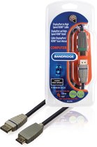 Bandridge BCL2702 Displayport Kabel Displayport Male - Hdmi-connector 2.00 M Blauw