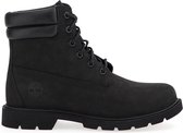 Timberland Linden Woods 6In Double Collar Wr Basic Dames Laarzen - Jet Black - Maat 39