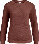 VILA VICHASSA L/S KNIT TOP-NOOS - Dames trui - Maat L