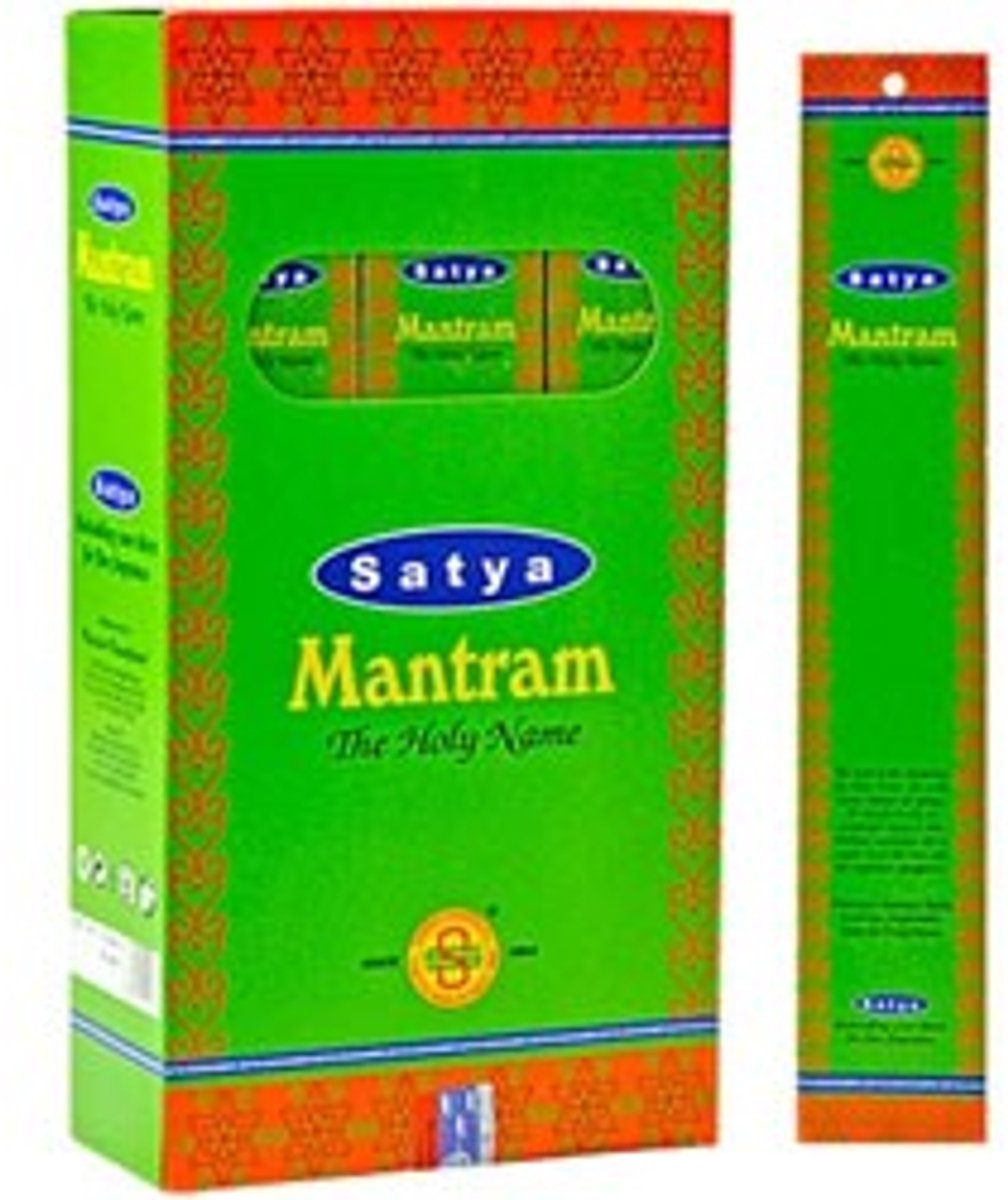 Satya Wierookstokjes Satya Mantram 12x15 grams Multicolor