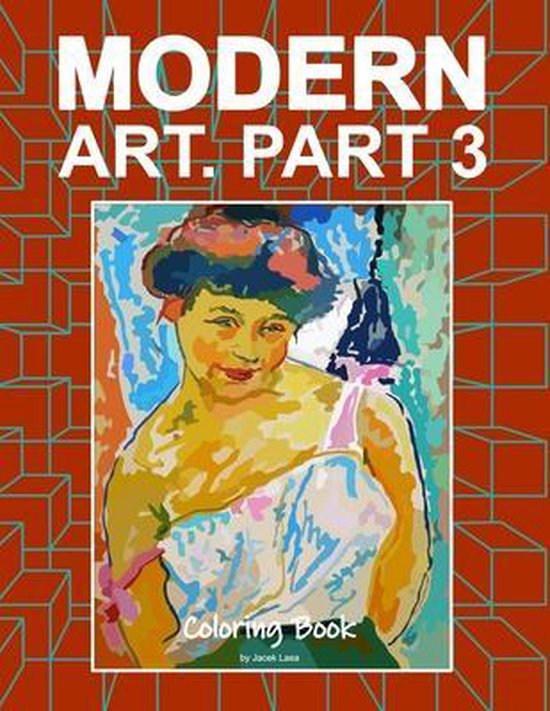 Modern Art Coloring Book Modern - 550x711 