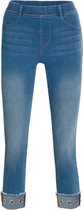 Legging Fantasie fashion | jeans knopen | blauw | YM
