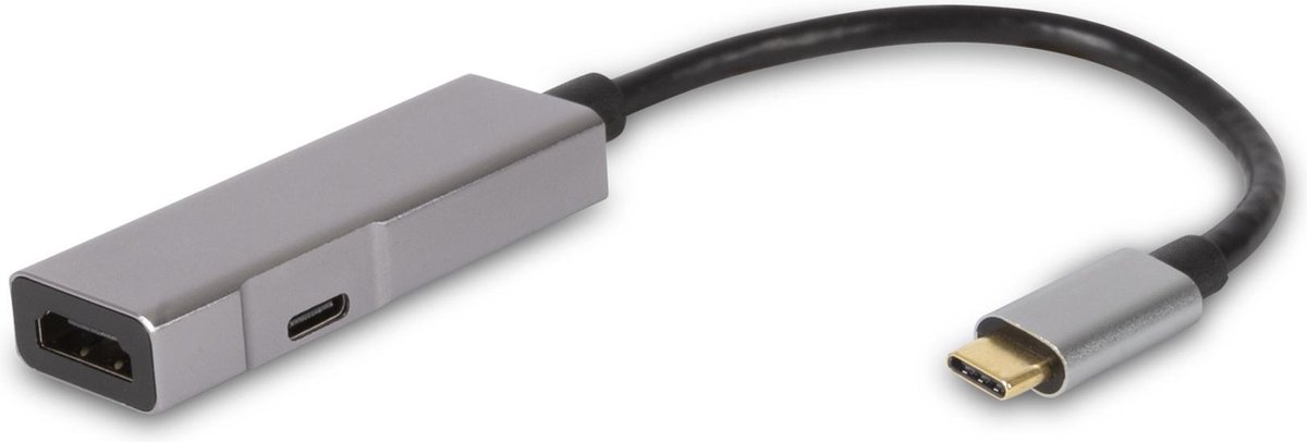 SBVR EV14 - 2 in 1 USB-C Adapter - USB-C naar HDMI 4K@60Hz - USB-C PD