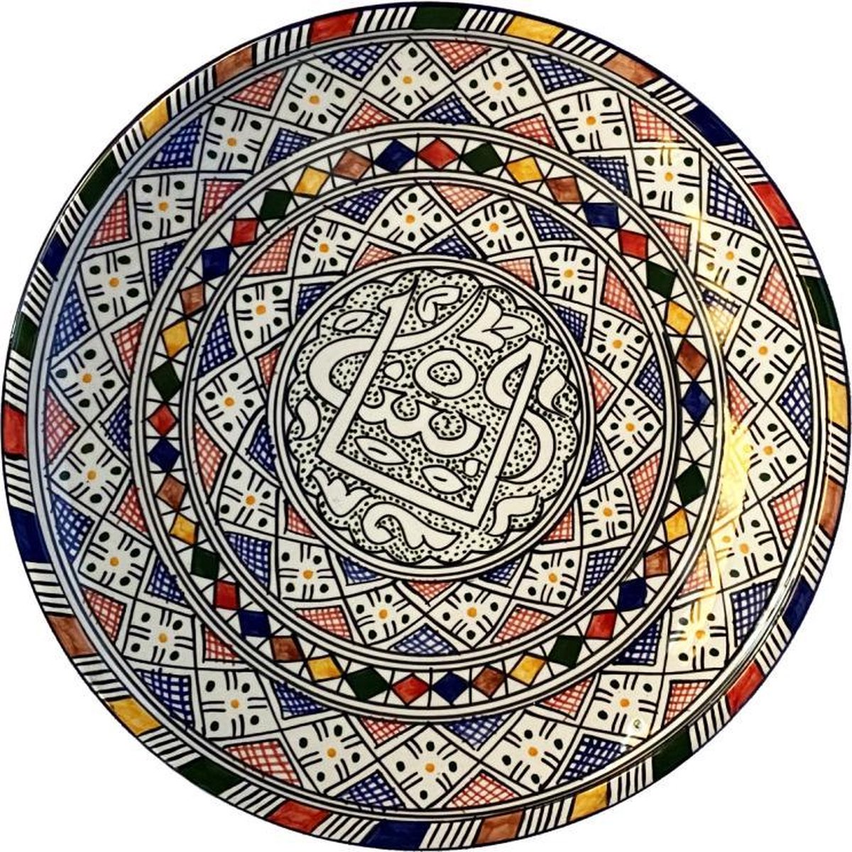 Marokkaanse Handgemaakt schaal Ø35