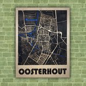 Plaatsplattegrond Stadsplattegrond 3D Oosterhout Deluxe