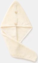Hair Towel - Haarhanddoek - sneldrogend - zachte Microvezel - absorberend - off white