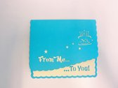 Verjaardagskaart - Wenskaart - 3D - Pop-up - Gevouwen Kaarten - Feestelijke kleurige wenskaarten - Cadeau - Inclusief envelop - Happy Birthday - Birthday Card - Greeting Card - Env