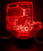 "SCANIA 4"  3D led lamp