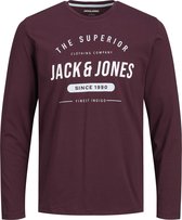JACK&JONES JJHERRO TEE LS CREW NECK Heren T-shirt - Maat S