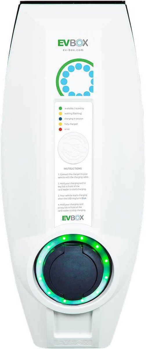 EVBox BusinessLine | Cover | Kleur Wit | RAL 9016