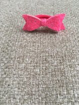 Bows cheveux Bébé tout - petits - Accessoires pour cheveux Filles - Pinces Trendy cheveux - Hot Pink Glitter