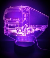 "VOLVO MET TRAILER - 2"  3D led lamp