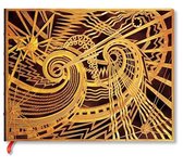 New York Deco-The Chanin Spiral (New York Deco) Unlined Guest Book