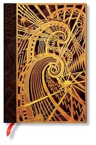 New York Deco-The Chanin Spiral (New York Deco) Midi Unlined Hardcover Journal