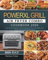 PowerXL Grill Air Fryer Combo Cookbook 2000