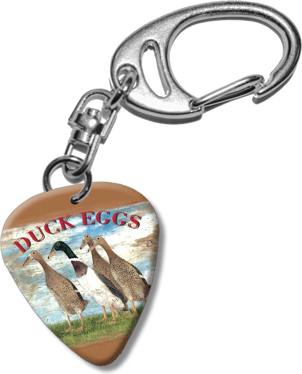 Plectrum sleutelhanger Duck Eggs