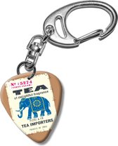 Plectrum sleutelhanger Tea Importers
