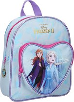 Frozen II Disney rugtas | Elsa & Anna - peuters/kleuter rugzak met voorvak 31 cm. From the Movie