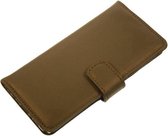 Made-NL vijf pasjes (Samsung Galaxy A50) Book case Bruin grijs leer schijfmagneet