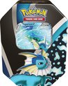 foto van Pokémon V Fall Tin 2021 - Vaporeon V - Pokémon Kaarten