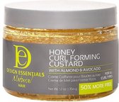 Design Essentials Almond Honey Curl Forming Custard 12oz - 354g