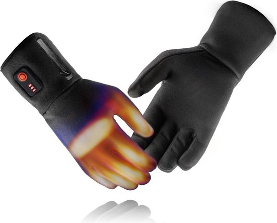 Sous Gants Chauffants - BASIC | Unisexe | Noir | L